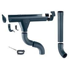 ZAMBELLI gouttière zinc set