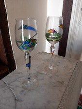 Grands verres à pied