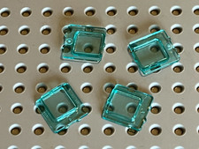4 x LEGO Trans Light Blue