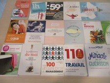 LOT 30 LIVRES  éditions MARABOUT développement personnel, bien-être, santé ...