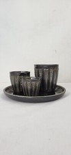 Pots & plateau Art déco / en