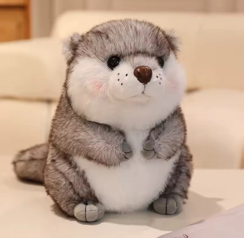 Jouet peluche loutre - en,