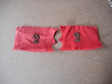 PAIRE DE PATTE DE COL TROUPE