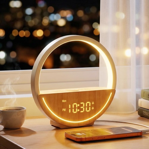 Lampe chevet réveil - de, et
