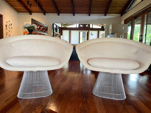 Warren platner lounge chairs - warren,