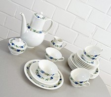 Arzberg 47 porcelaine décor floral motif floral différentes pièces vintage