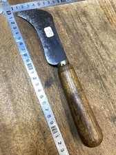 (n° 10 old tool /  OUTIL ANCIEN  Herboriste / SERPE A TAILLER  XIXe