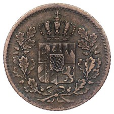 Allemagne 1 pfennig 1853