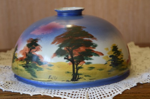 Ancien abat jour opaline - jour, en