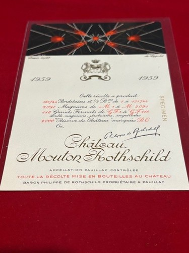 Etiquette vin mouton - vin,