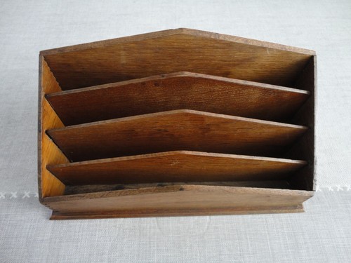 Ancien porte courrier bois - porte,
