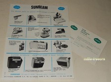 Dépliant publicitaire SUNBEAM