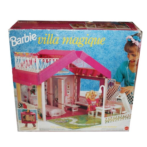 Barbie maison villa - maison, magique