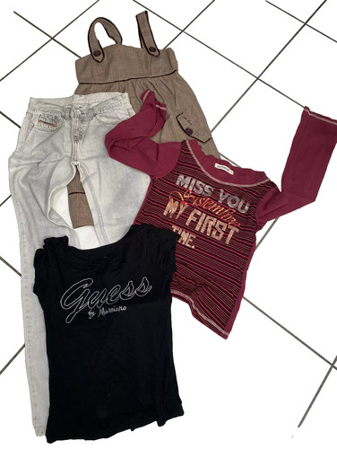 Lot fille ans jean - fille, 12.14