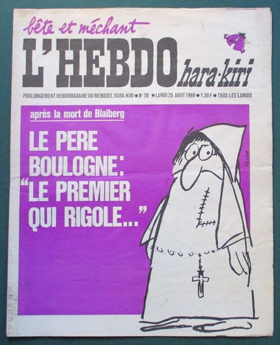 Hara kiri hebdo 25 - hara,