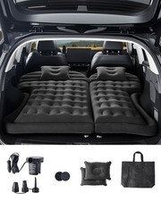 VEVOR Matelas gonflable voiture lit de couchage floqué avec pompe à air noir