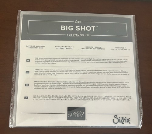 Stampin sizzix big shot - up!,