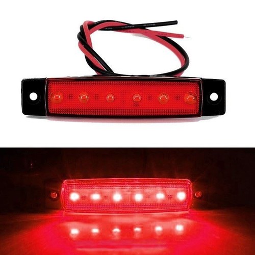 Feu gabarit led rouge - de,