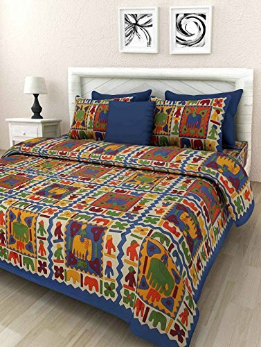 Drap lit indien fait main - indien,