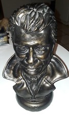 JOHNNY HALLYDAY  RARE TETE BUSTE