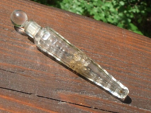 Beau flacon sel - flacon, ancien