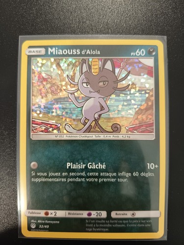 Miaouss alola holo - d'alola,
