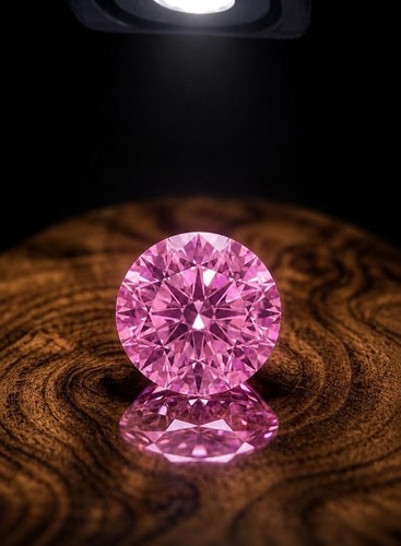 Pierre précieuse saphir rose