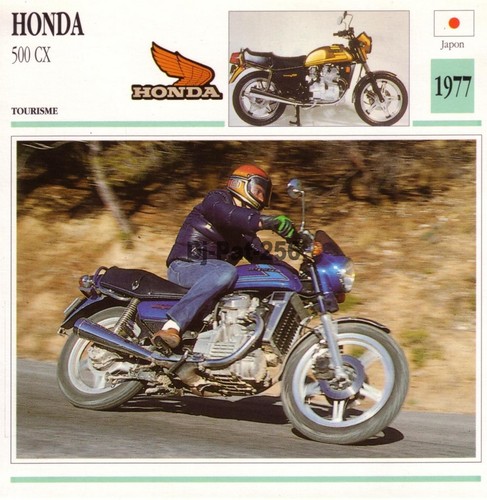 Fiche moto honda 500 1977 - :,