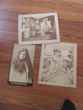 3 Photographie Mme Nirwana  comtesse Pethion  cantatrice russe 1900