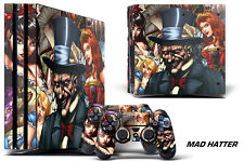 Peau Decal Emballage Pour PS4 PRO PLAYSTATION 4 Console + Manette Stickers Fou