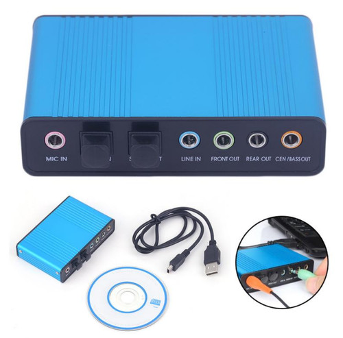 Usb sound card 6 channel - usb,