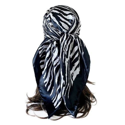 Foulard carré femme - , 90x90cm