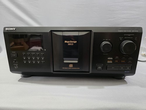 1999 sony cdp cx355 - sony, disc