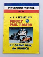 PROGRAMME OFFICIEL CIRCUIT