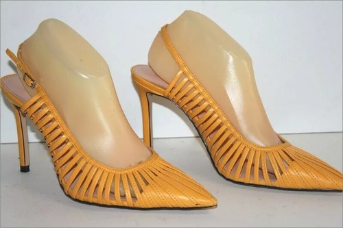 Zara escarpins ouverts cuir - zara,
