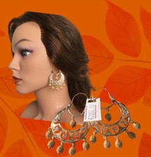 Chic boucles d'oreilles   Savoyarde Créole  Style Gitane  Rosantine