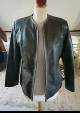 mustang jolie veste cuir gras