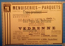MENUISERIE PARQUETS VEDRENNE
