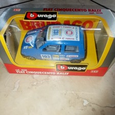 Bburago Burago Fiat Cinquecento 1/43 non au catalogue rare