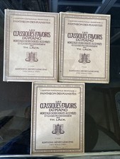 Les Classiques Favoris Du Piano - Volume 1,2,3.  TH.Lack