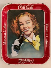 PLATEAU METAL COCA COLA - HAVE A COKE - VINTAGE