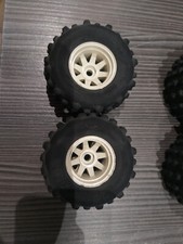 Marui 1/10 RC Golden Eagle CJ-7 Vintage Front Tyre with rim check picture 1985