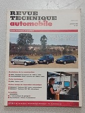 Rta Revue Technique Automobile Étude N547 Opel Astra 1.4i 1.6i Gsi 16v 1993 
