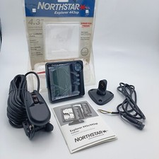 NORTHSTAR NAVMAN Explorer 443sp Fishfinder Sonar Depth Sounder Head + Imposte