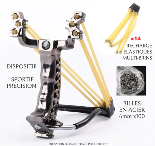 Lance pierre pack précision - lance-pierre,