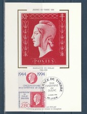 carte  1er jour  journée du