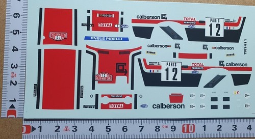 Decals fiat 131 abarth - abarth,