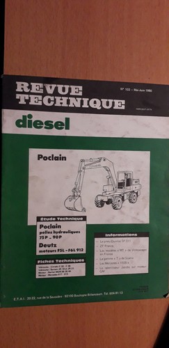 Poclain pelles hydrauliques - , 75