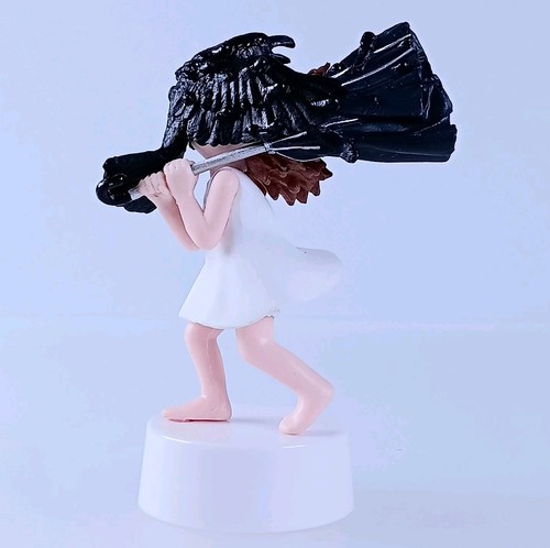 Crow the face figurine - face,