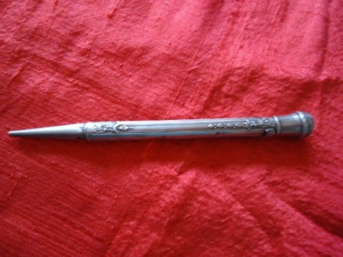 Stylo mine ancien argentpoids - stylo,